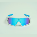 SGXQ669 Sunglasses - White/Blue Polarized (youth)